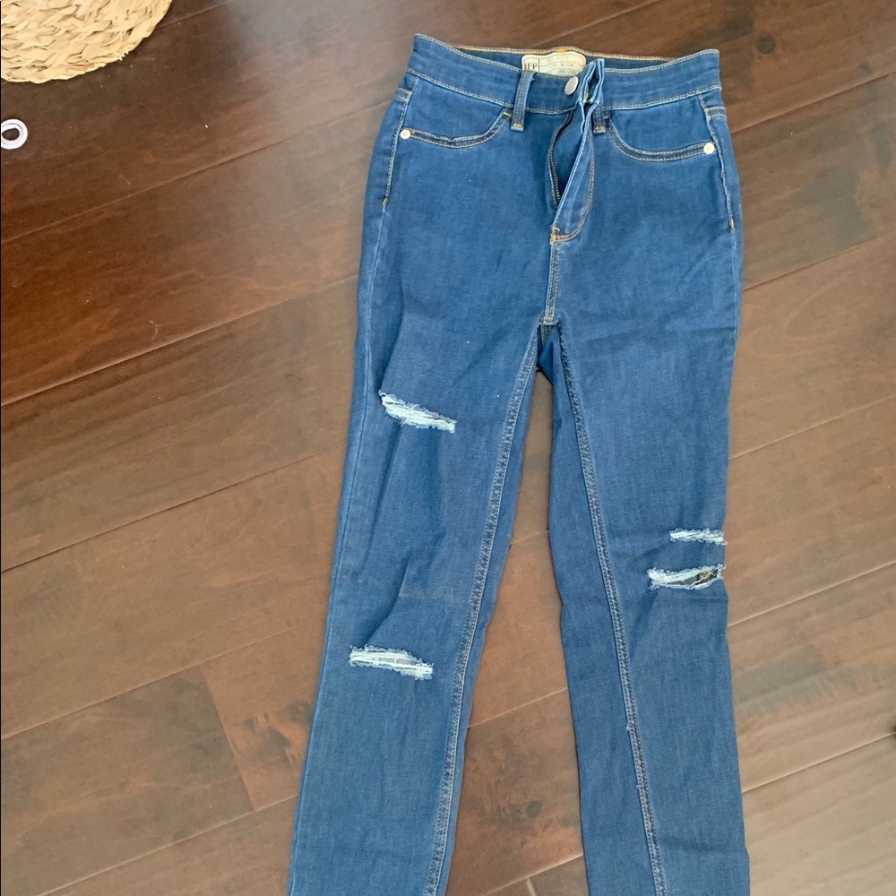 Free People High Waisted Jeans
